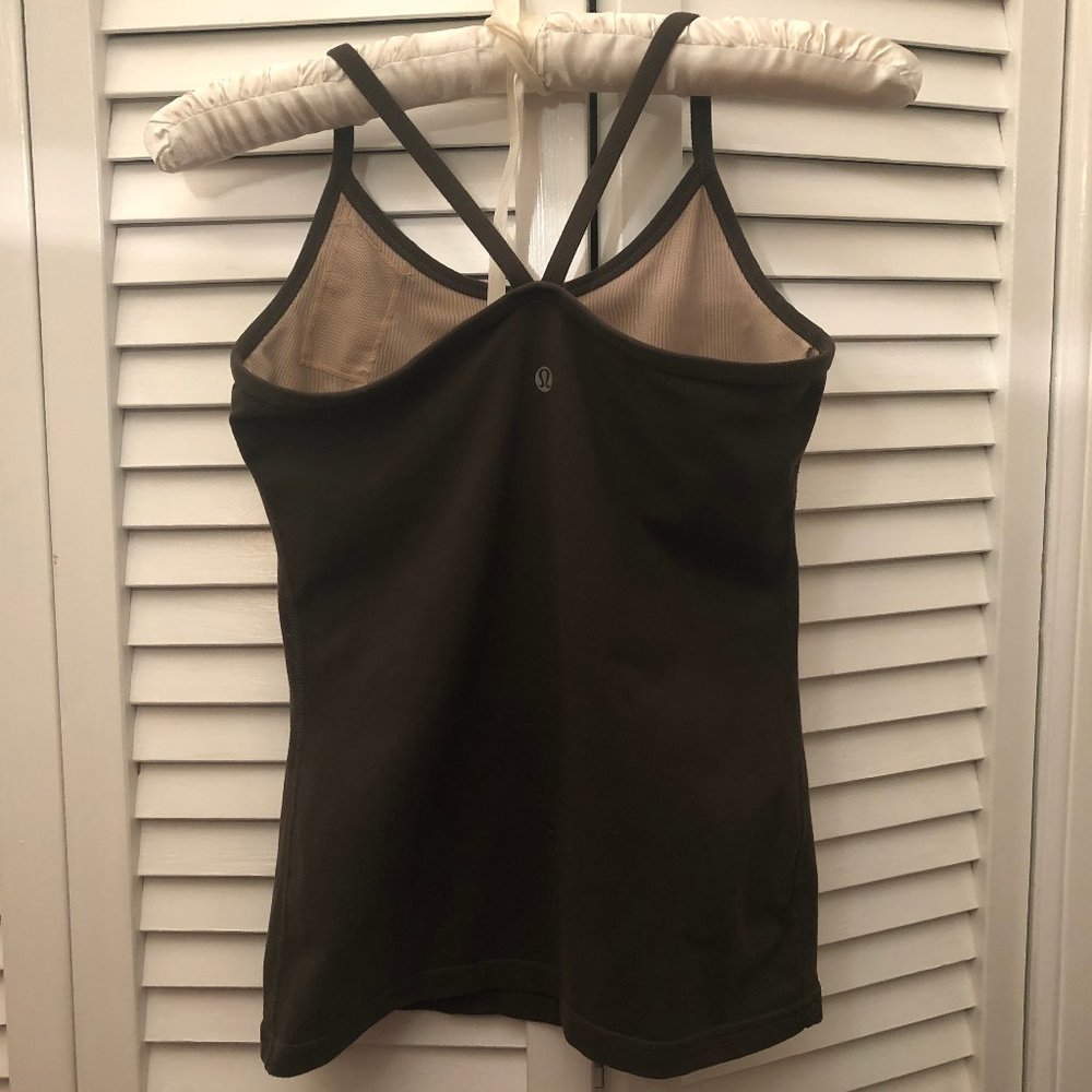 LuluLemon women yoga brown top, 6 - Picture 2 of 7
